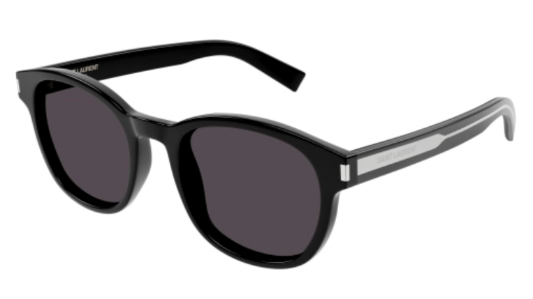 Saint Laurent Round Square Acetate Sunglasses