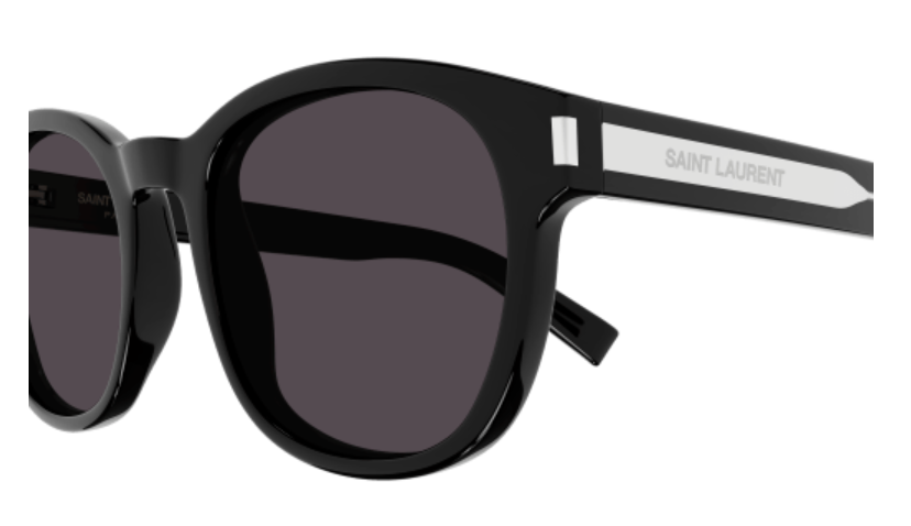 Saint Laurent Round Square Acetate Sunglasses