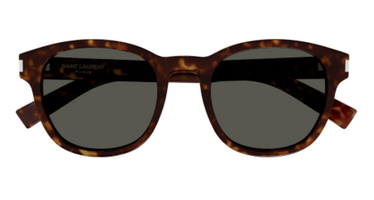 Saint Laurent Round Square Acetate Sunglasses
