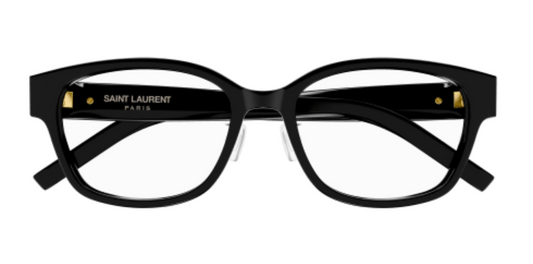 Saint Laurent Round Rectangular Acetate Eyeglasses
