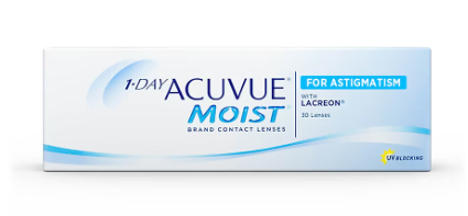 ACUVUE Moist for Astigmatism 1-Day 30 pack ($38.67/Box after Rebate)