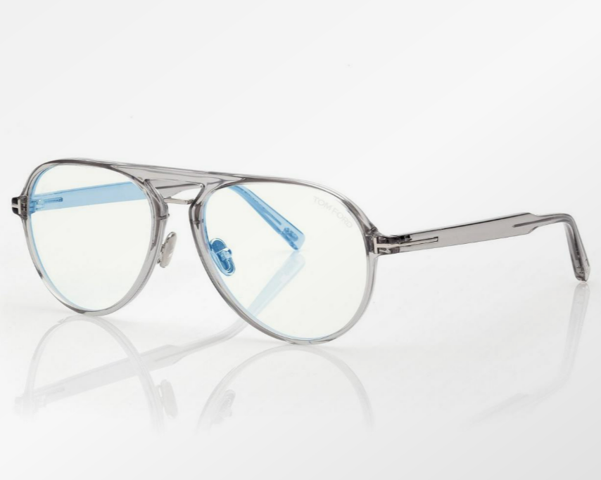 Tom Ford Blue Block Pilot Eyeglasses