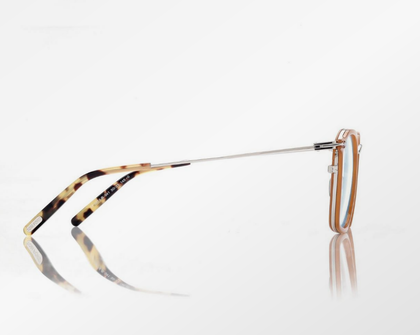 Tom Ford Blue Block Round Eyeglasses