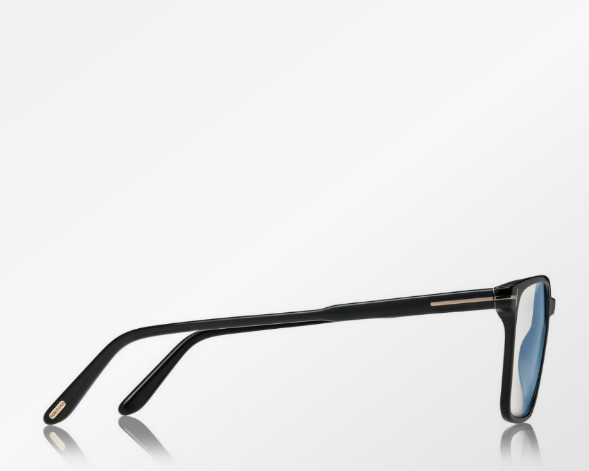 Tom Ford Blue Block Soft Square Eyeglasses