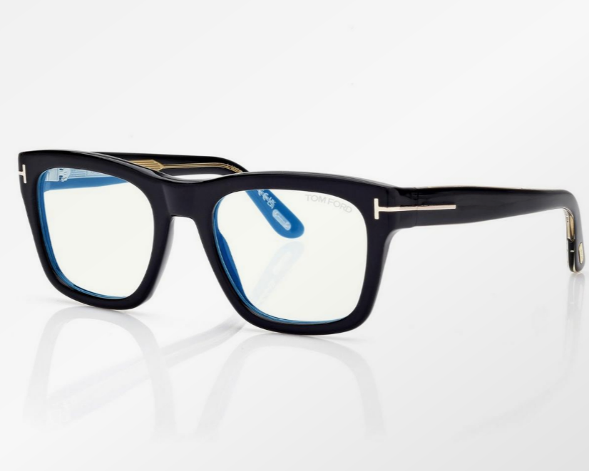 Tom Ford Blue Block Icon Blue Block Square Eyeglasses