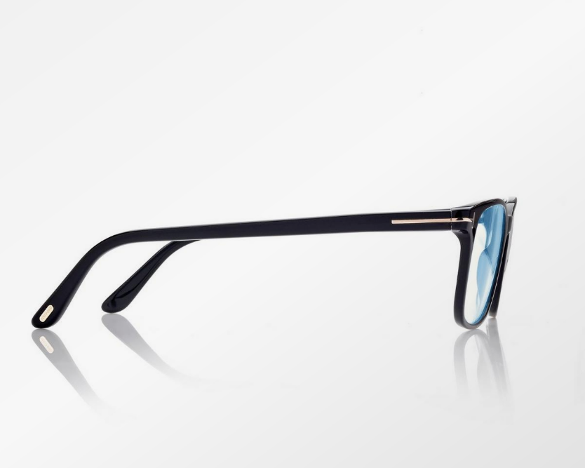 Tom Ford Blue Block Square Eyeglasses