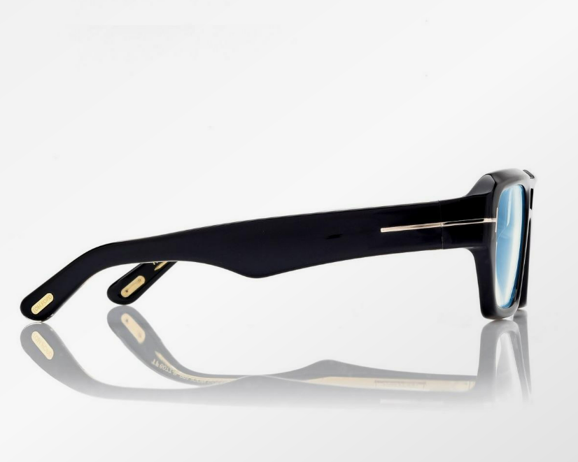 Tom Ford Icon Blue Block Navigator Eyeglasses