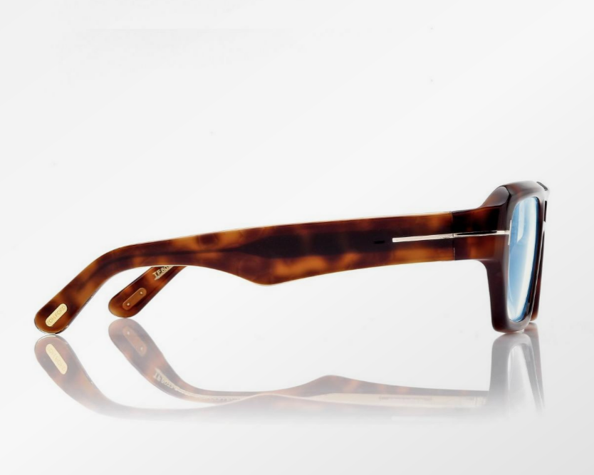 Tom Ford Icon Blue Block Navigator Eyeglasses
