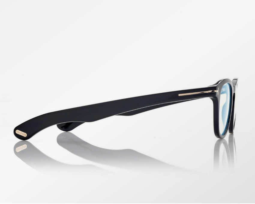 Tom Ford Blue Block Round Eyeglasses