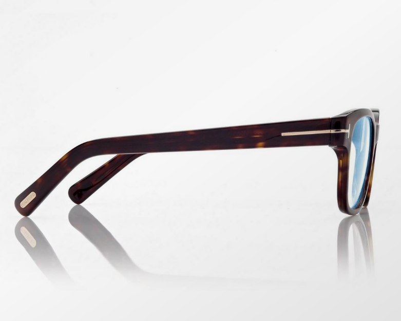 Tom Ford Blue Block Square Eyeglasses