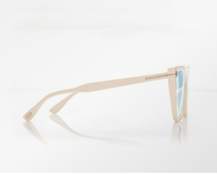 Tom Ford Blue Block Square Cat Eye Eyeglasses