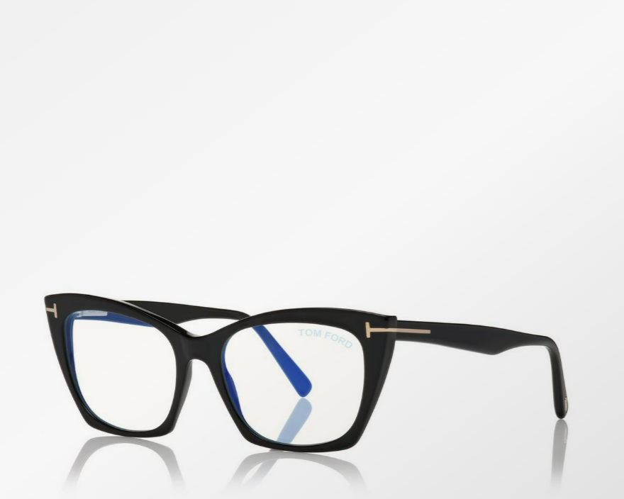 Tom Ford Blue Block Cat Eye Eyeglasses