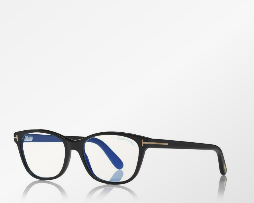 Tom Ford Blue Block Soft Square Eyeglasses