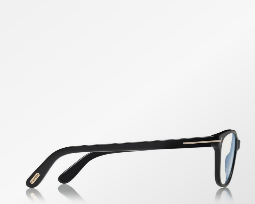 Tom Ford Blue Block Soft Square Eyeglasses