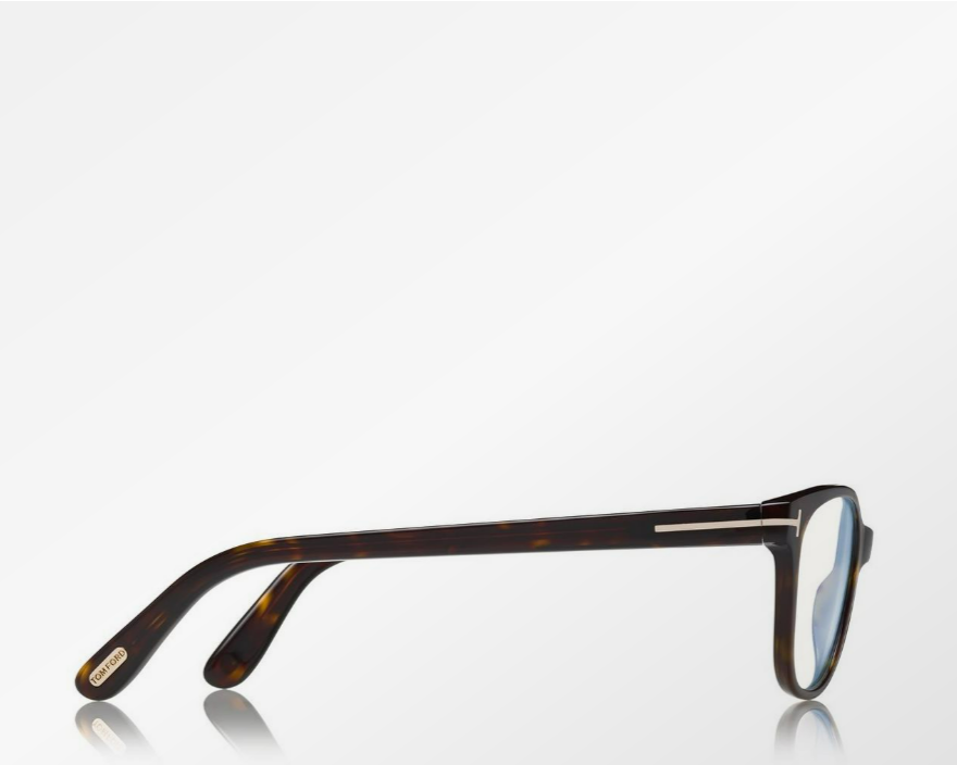Tom Ford Blue Block Soft Square Eyeglasses