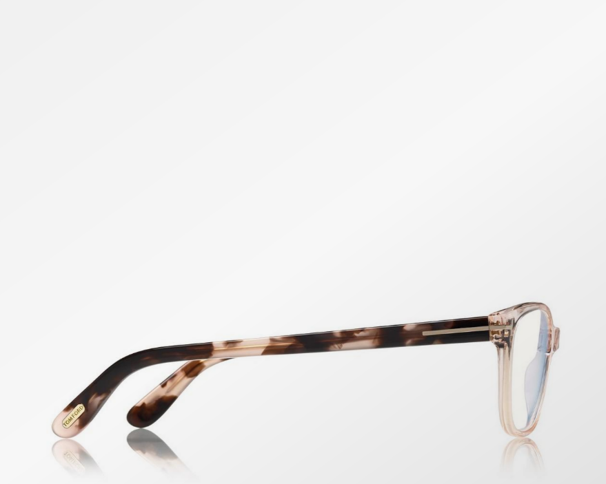 Tom Ford Blue Block Soft Square Eyeglasses