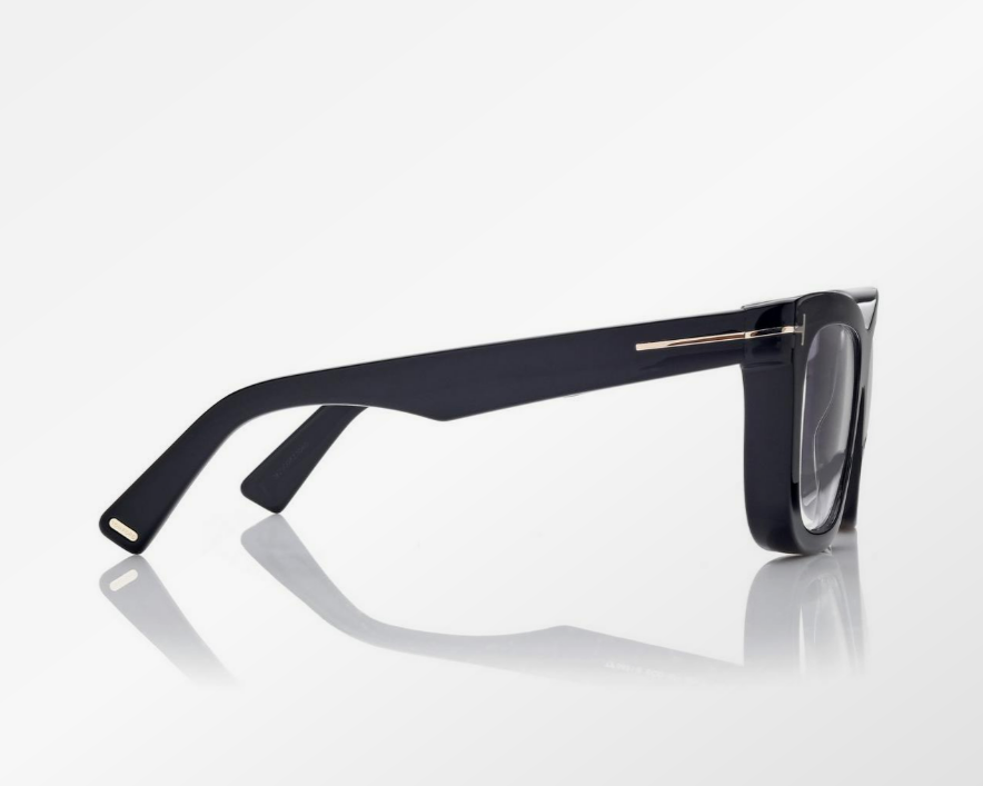 Tom Ford Blue Block Square Eyeglasses