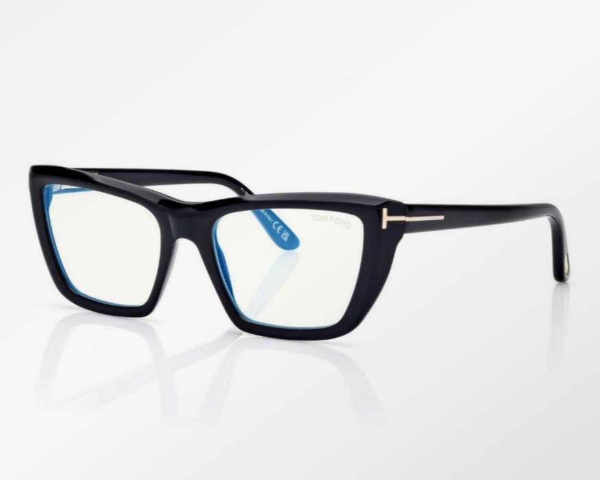 Tom Ford Blue Block Cat Eye Eyeglasses