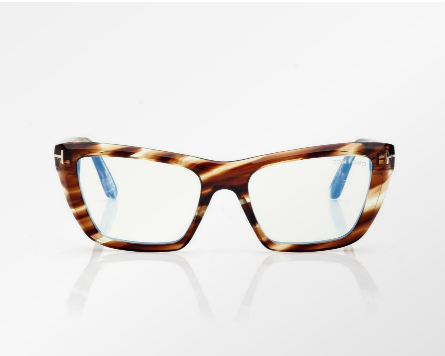Tom Ford Blue Block Cat Eye Eyeglasses
