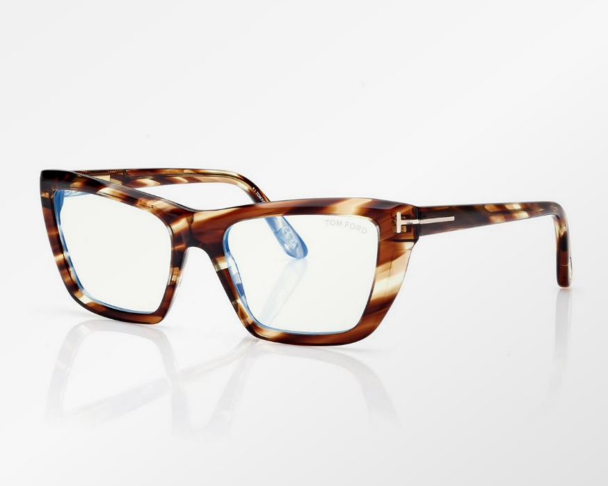 Tom Ford Blue Block Cat Eye Eyeglasses
