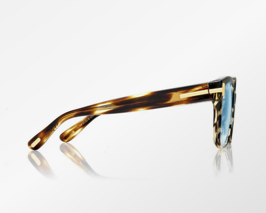 Tom Ford Icon Blue Block Square Eyeglasses