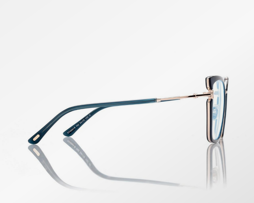 Tom Ford Blue Block Butterfly Eyeglasses