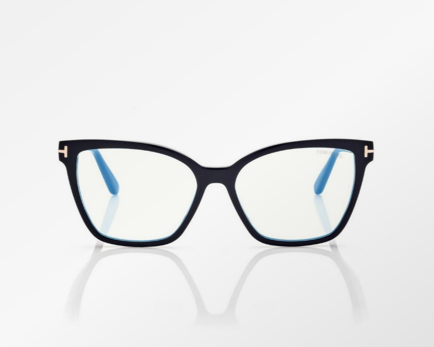 Tom Ford Blue Block Cat Eye Eyeglasses