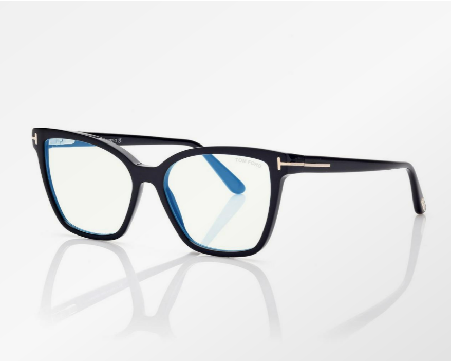 Tom Ford Blue Block Cat Eye Eyeglasses