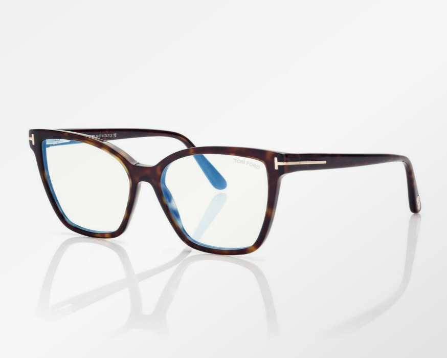 Tom Ford Blue Block Cat Eye Eyeglasses