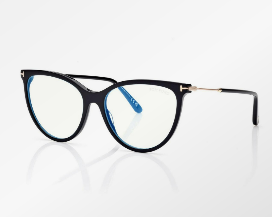 Tom Ford Blue Block Cat Eye Eyeglasses