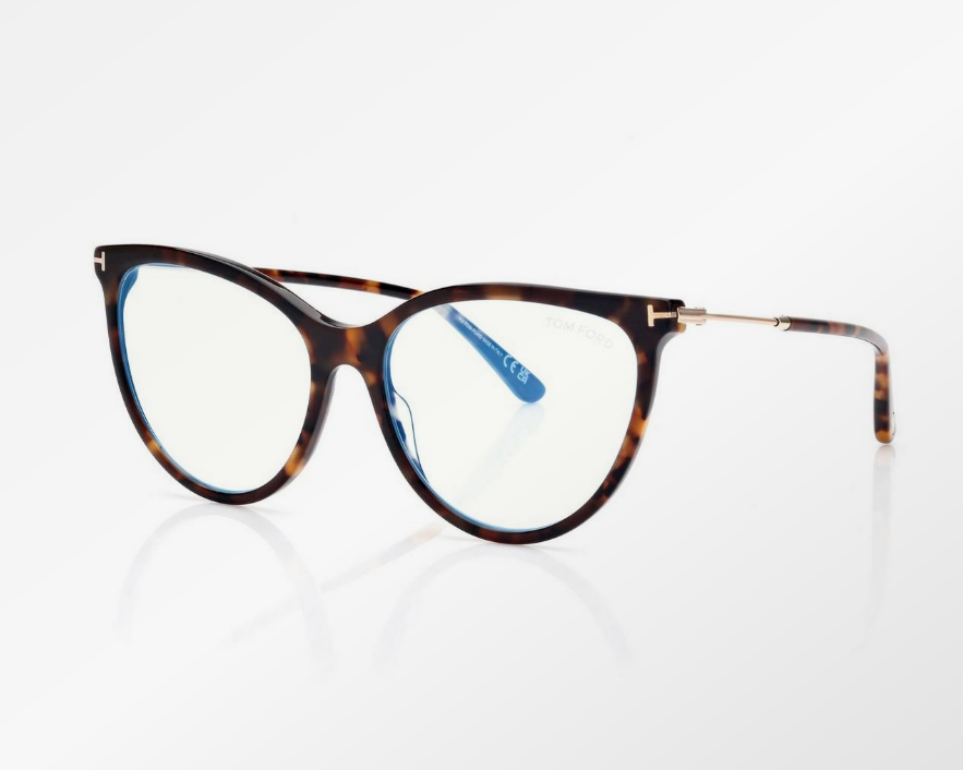 Tom Ford Blue Block Cat Eye Eyeglasses