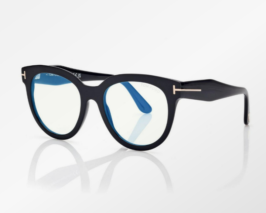 Tom Ford Blue Block Butterfly Eyeglasses