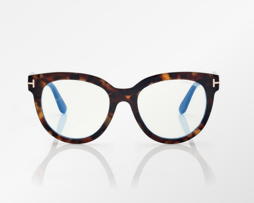 Tom Ford Blue Block Butterfly Eyeglasses
