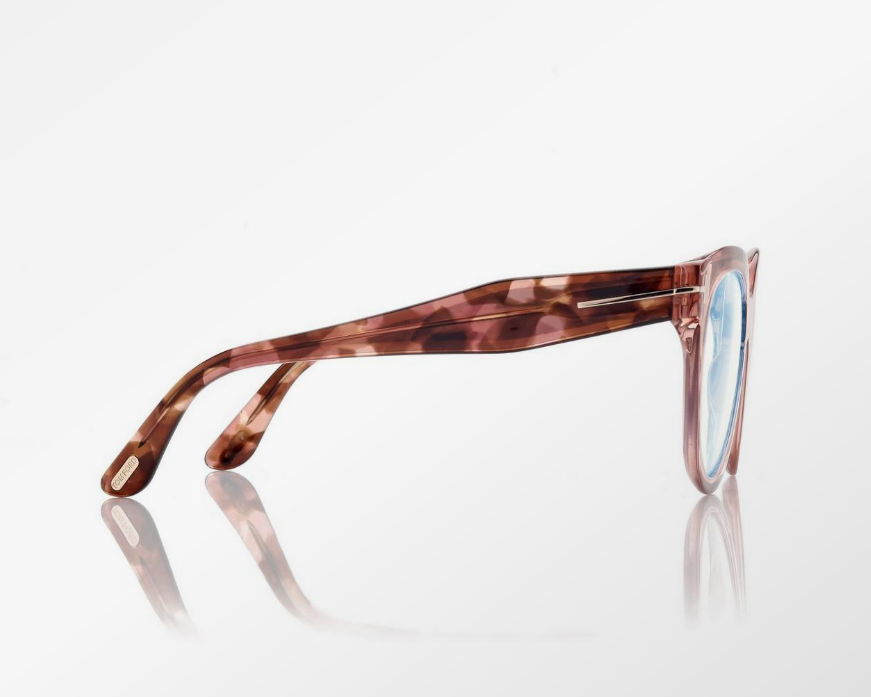 Tom Ford Blue Block Butterfly Eyeglasses