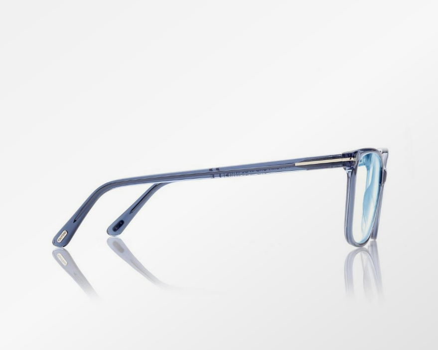 Tom Ford Blue Block Soft Square Eyeglasses