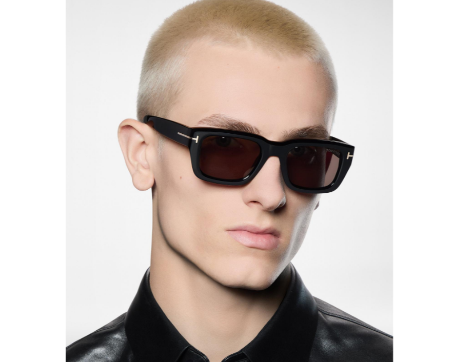 Tom Ford Icon Rectangular Sunglasses