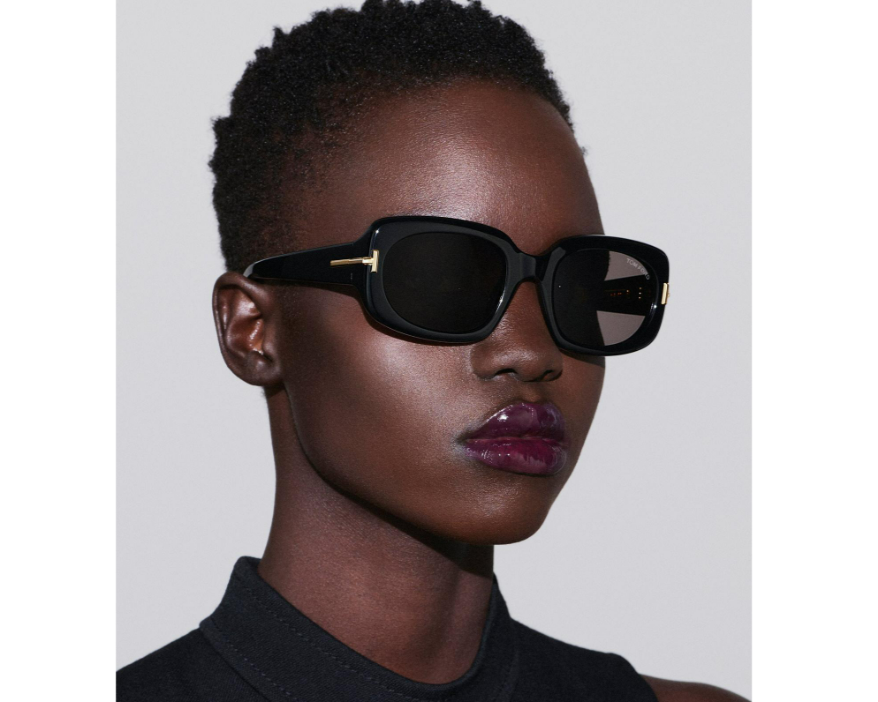 Tom Ford Icon Rectangular Sunglasses