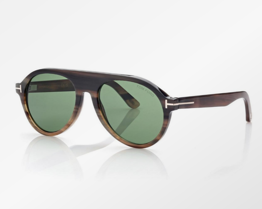 Tom Ford Pilot Horn Sunglasses