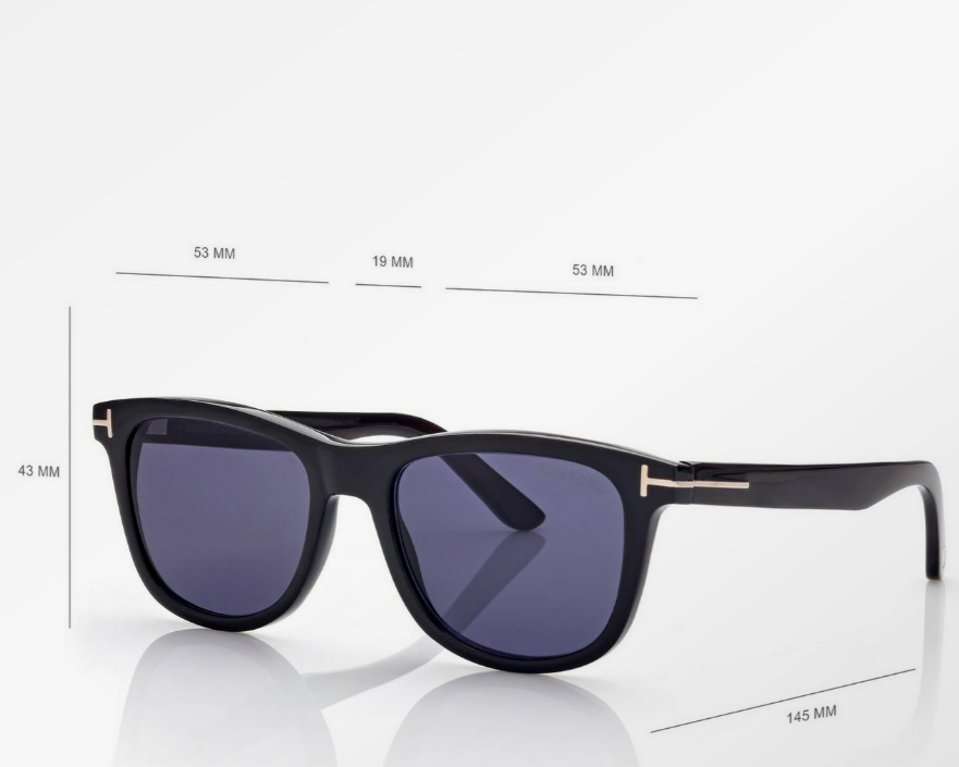 Tom Ford Soft Square Horn Sunglasses