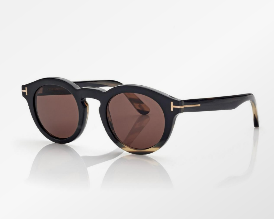 Tom Ford Round Horn Sunglasses