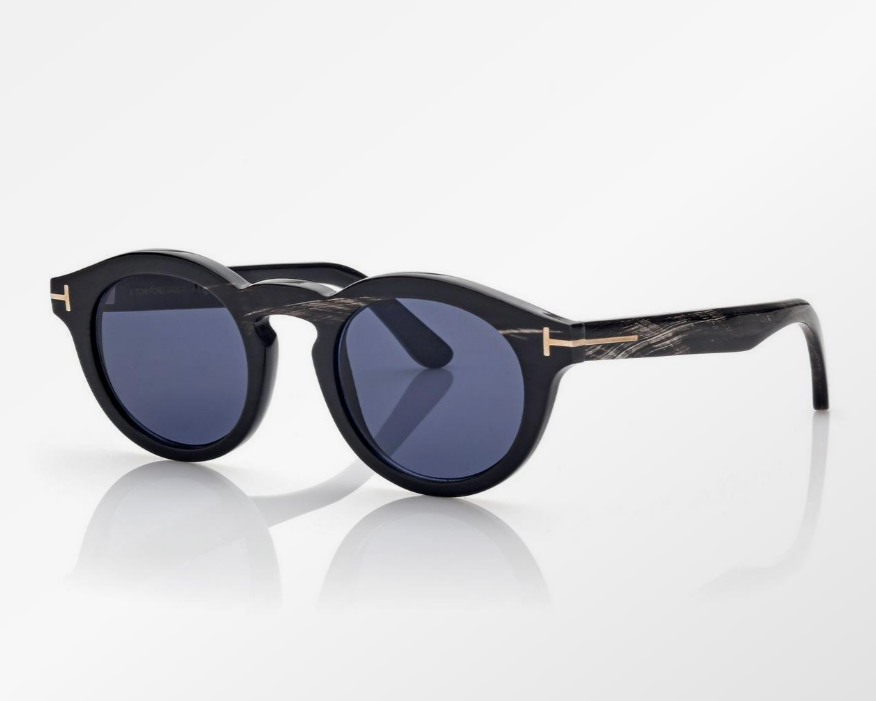 Tom Ford Round Horn Sunglasses