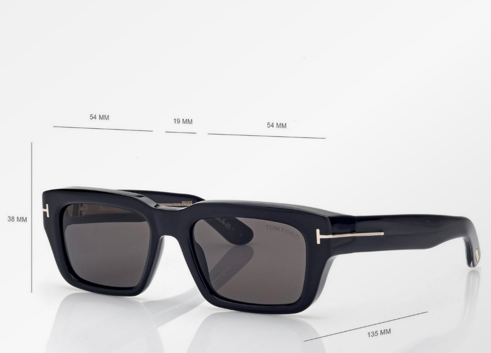 Tom Ford Icon Rectangular Sunglasses