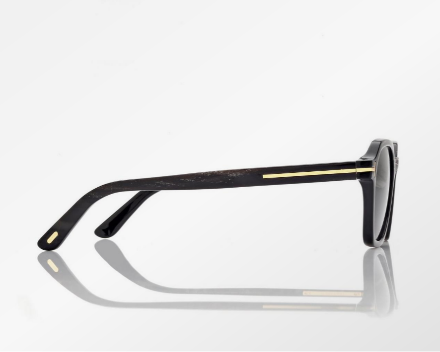 Tom Ford Geometric Horn Sunglasses