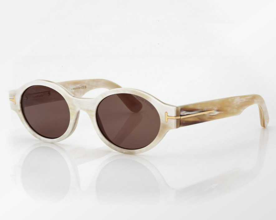 Tom Ford Oval Horn Sunglasses