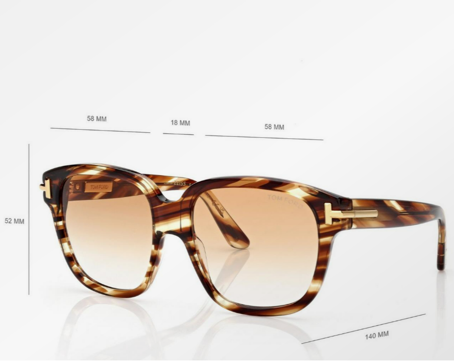 Tom Ford Icon Square Sunglasses