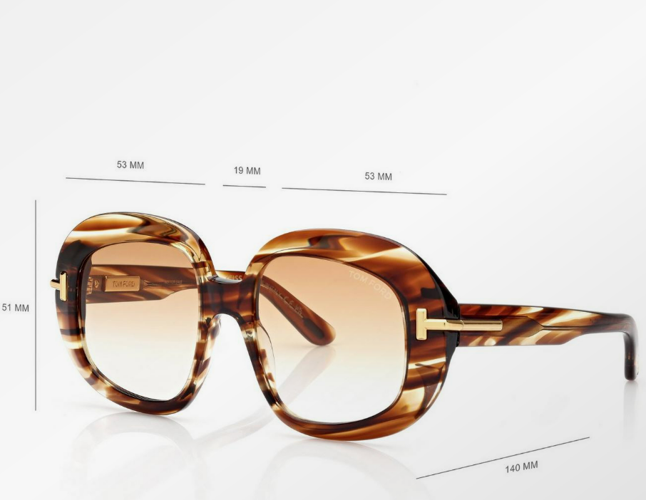 Tom Ford Icon Round Sunglasss