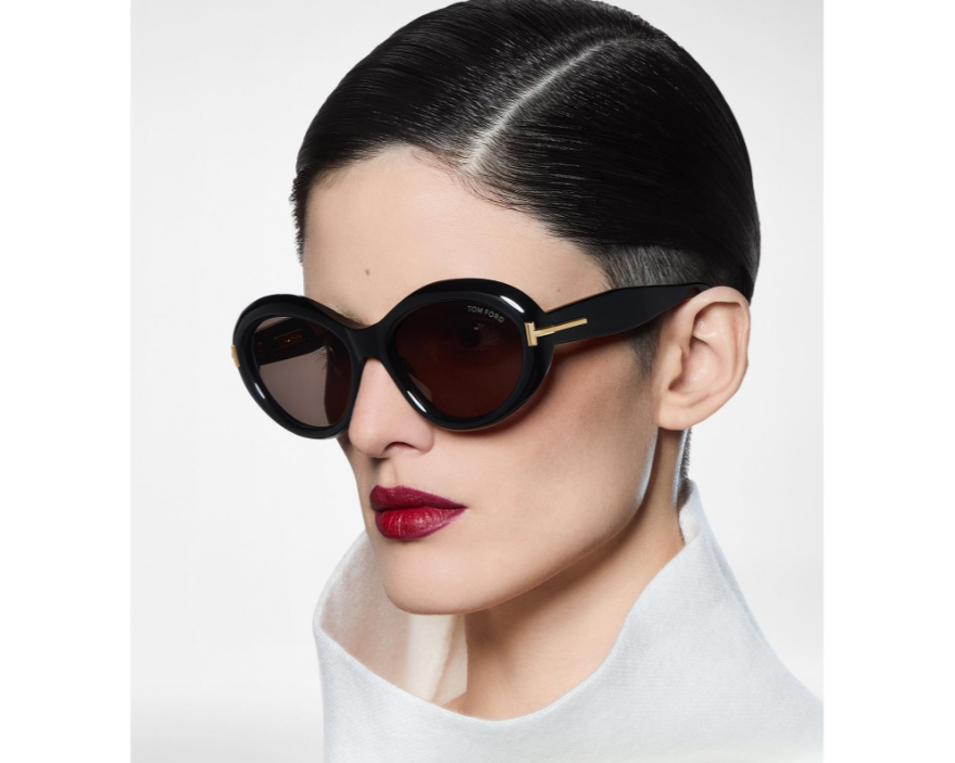 Tom Ford Icon Oval Sunglasses