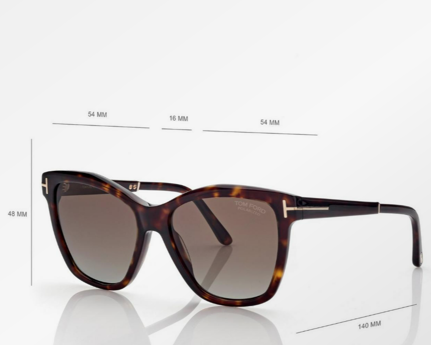 Tom Ford Lucia Polarized Sunglasses