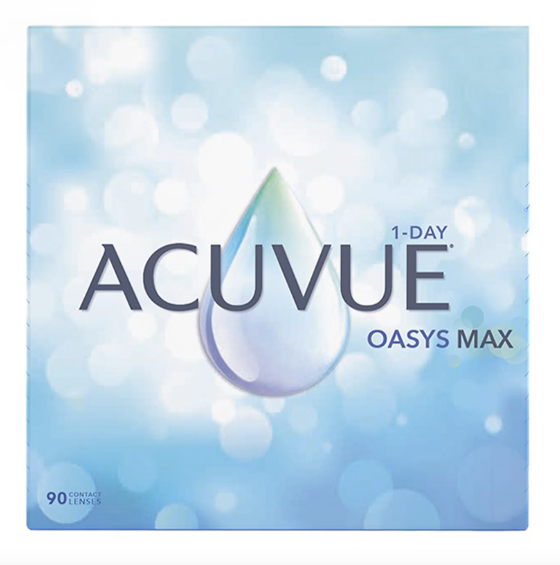 ACUVUE Oasys Max 1 Day 90 pack ($94/Box after Rebate)