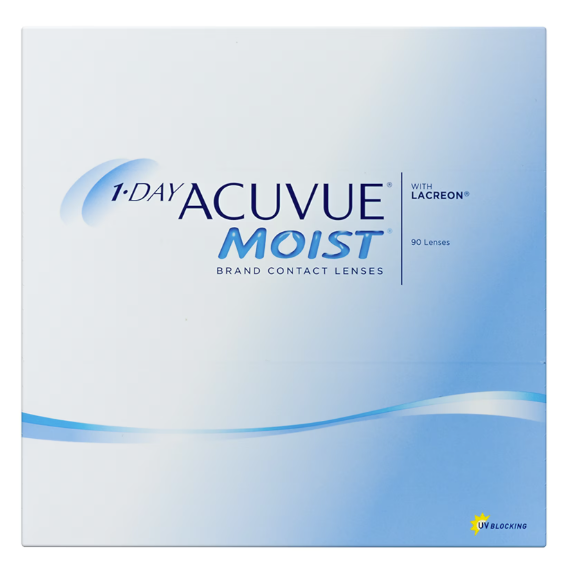 ACUVUE Moist 1-Day 90 pack ($56/Box after Rebate)